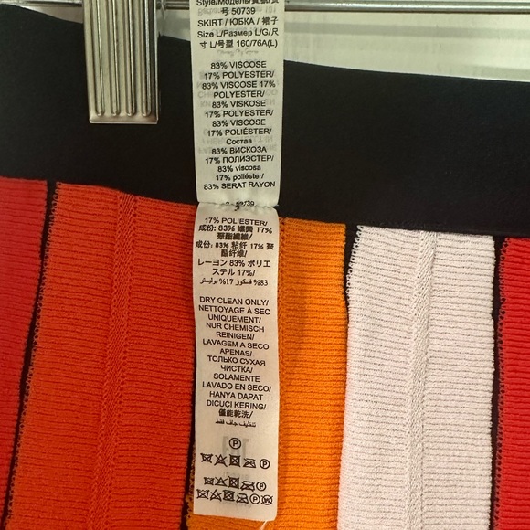 Tory Sport Tech Knit MIDI Skirt, Size L - Picture 6 of 6